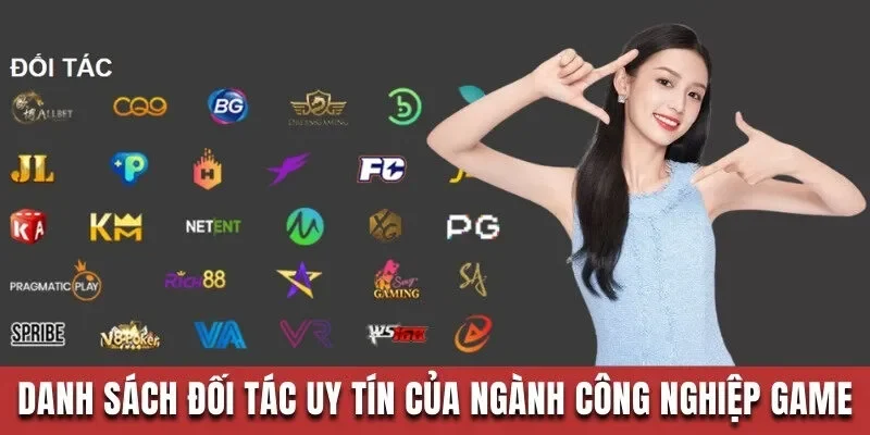 Danh sách đối tác uy tín của ngành công nghiệp game 